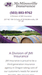 Mobile Screenshot of mcminnvilleinsurance.com
