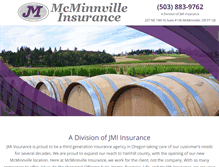 Tablet Screenshot of mcminnvilleinsurance.com